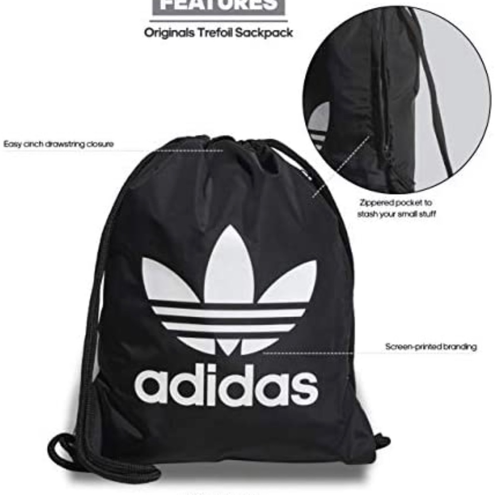 Adidas TREFOIL GYM SACK - Picture 2 of 10